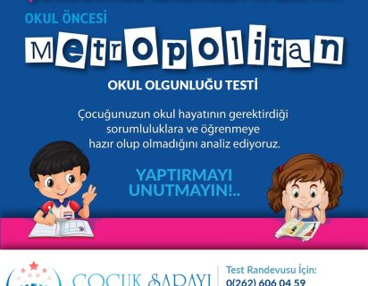 Metropolitan Okul Olgunluğu Testi